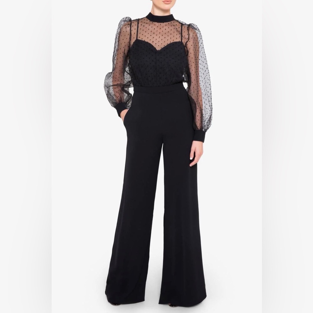 Black Halo Rosalie Black Jumpsuit